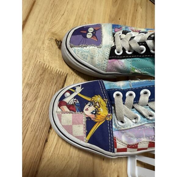 Sailor Moon x VANS OLD SKOOL PATCHWORK Pretty Guardian US W 5 - Picture 3 of 13
